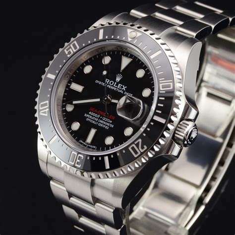 rolex deepsea red lettering|Rolex sea dweller red writing.